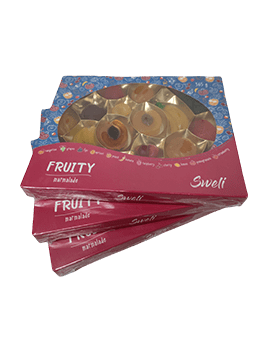 Мармелад Sweli Fruity (Фруктове асорті), в подарочній упаковці 365г