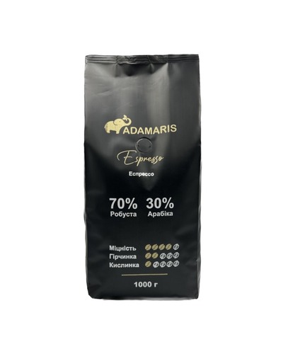 Кава в зернах Adamaris Espresso 1 кг