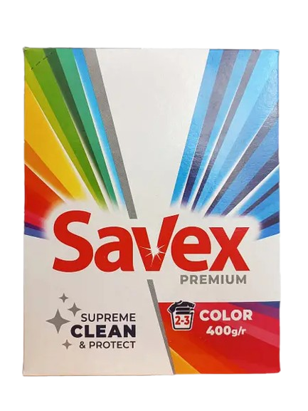 Стиральный порошок Savex Color, 400 гр