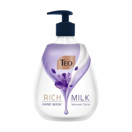 Жидкое мыло для рук Teo Spa Rich Milk Sensual Care, 400 мл