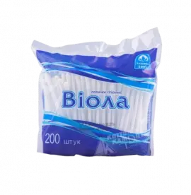 Ватные палочки Виола, 200шт.