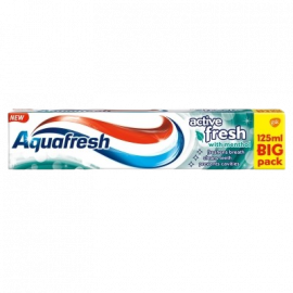 Зубная паста Aquafresh Заряд свежести, 125мл