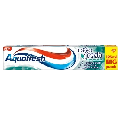 Зубная паста Aquafresh Заряд свежести, 125мл