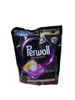 Капсулы для стирки Perwoll Renew Black для черных и темных вещей, 1шт.