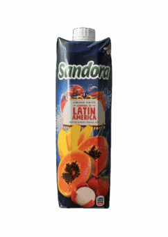Нектар Sandora “Carnival of Latin America” з бананів, папаї та лічі, 0,95л