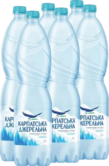 Вода минеральная «Карпатська Джерельна» негазированная, 6х1,5л