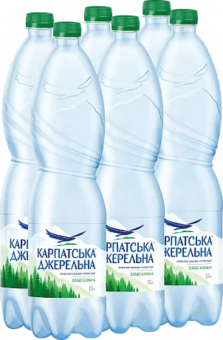Вода минеральная «Карпатська Джерельна» негазированная, 6х1,5л