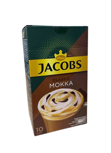 Кавовий напій розчинний Jacobs Classic “Mokka”, 10шт.