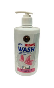 Жидкое крем-мыло Pro Wash «Заботливая защита», 470мл