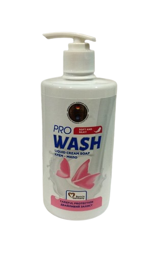 Жидкое крем-мыло Pro Wash «Заботливая защита», 470мл