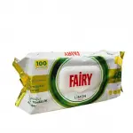 Влажные салфетки для уборки Fairy Лимон 100 шт