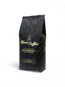 Кава в зернах Ricco Coffee Super Aroma Black 1000г