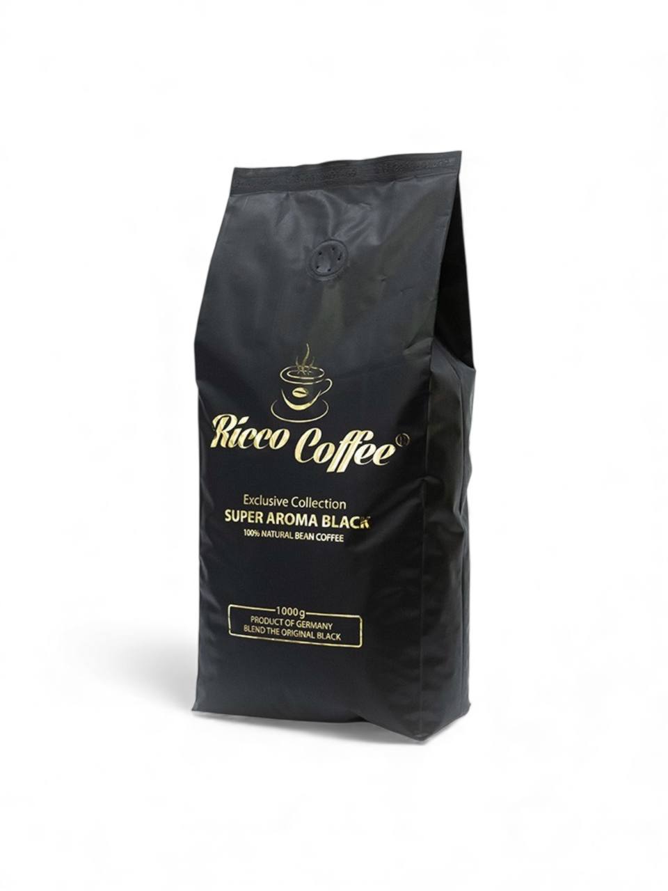 Кава в зернах Ricco Coffee Super Aroma Black 1000г