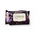 Влажные салфетки BABYBELLA LABELLA с клапаном 120 шт