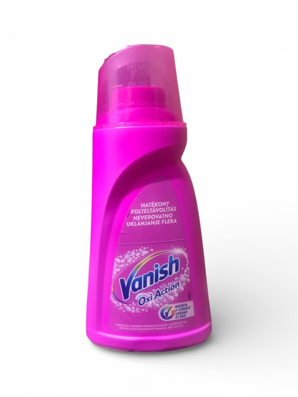 Пятновыводитель из цветных вещей Vanish Oxi Action, 450 мл
