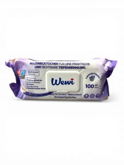 Вологі серветки для прибирання Wewi Свіжість лаванди 100шт