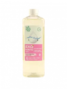 Eко мило рідке натуральне оливково-ланолінове Green Max, 500 мл