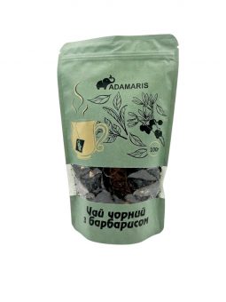 Розсипний чай Adamaris “Чорний з барбарисом” 100г
